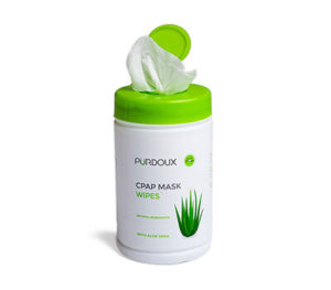 PURDOUX CPAP wipes – Aloe Vera (unscented)