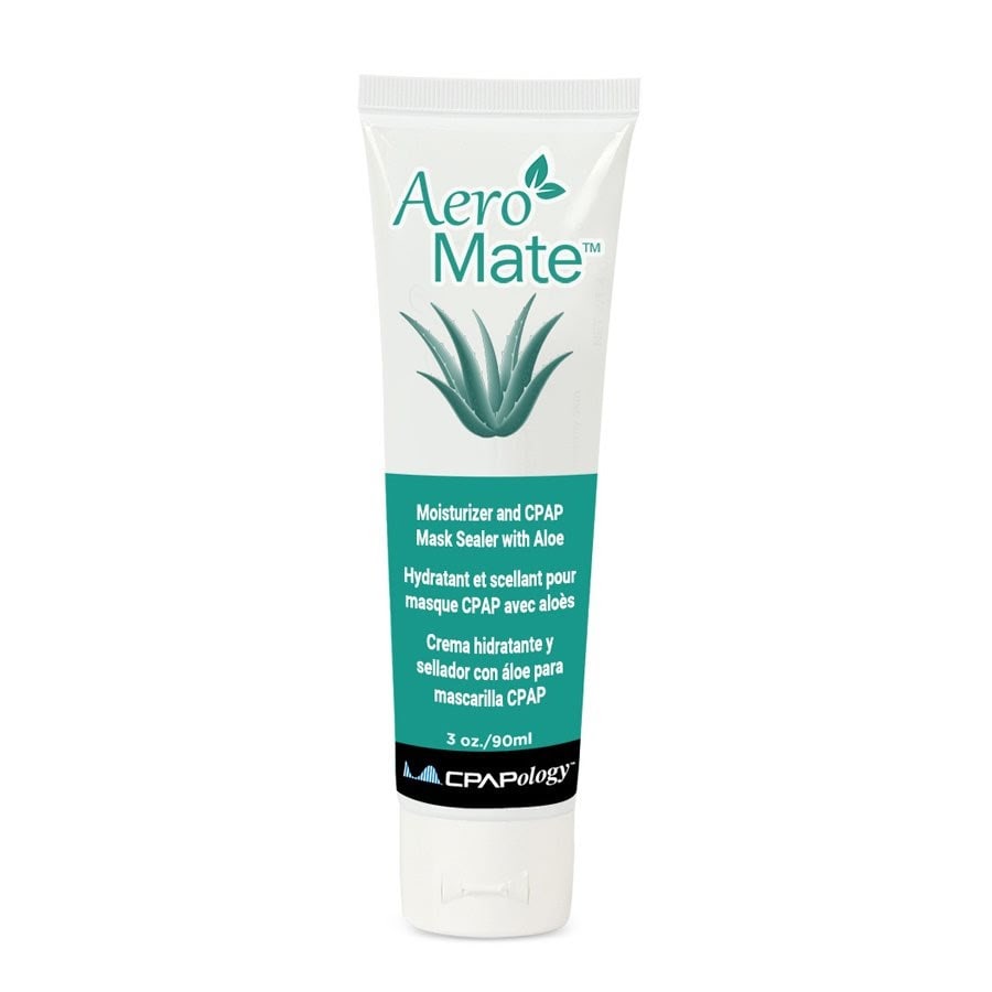 Crème AeroMate- Hydratant et scellant pour masque CPAP (avec aloès)