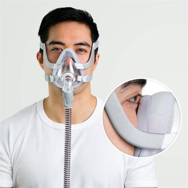 man wearing airtouch f20 mask