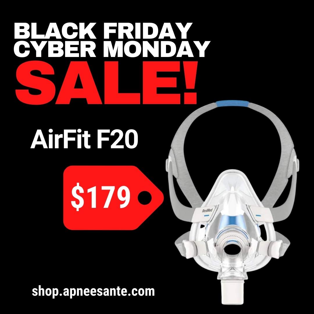Black friday cyber monday - AirFit F20 at $179