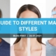 A guide to different mask styles