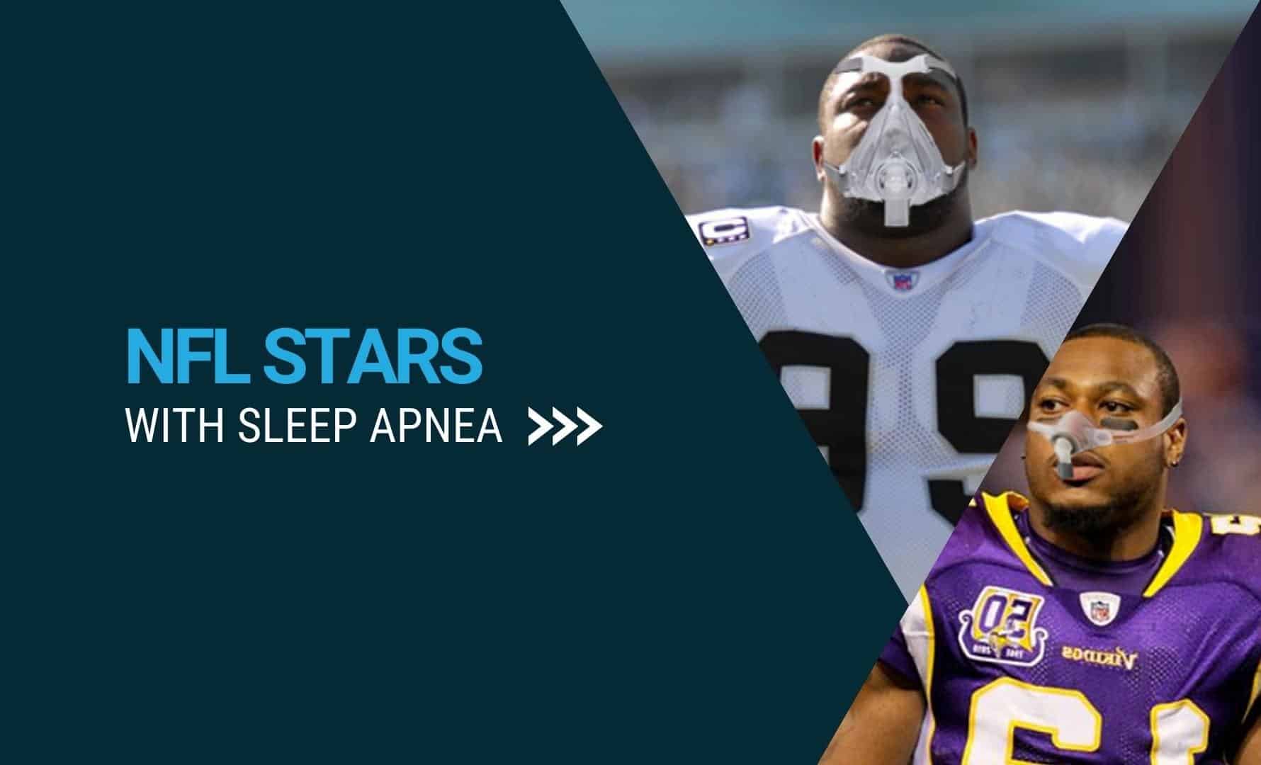 Football on a field, representing NFL players who manage sleep apnea