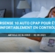 L’AirSense 10 Auto CPAP pour être confortablement en contrôle