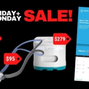 Black Friday + Cyber Monday SALE! $95 for an AirFit N30i, $95 for a P10, $279 for a Lumin sterilizer and a FREE pen & calender with every online order