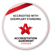 Accredited with Exemplary Standing - Accreditation Agrément Canada